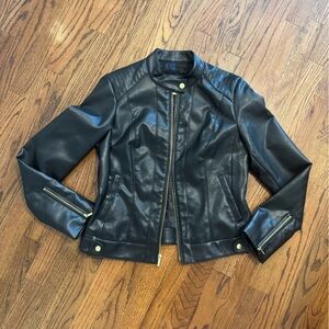 Cole Haan Began Leather Jacket